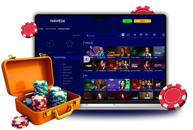 Paripesa Kenya Desktop